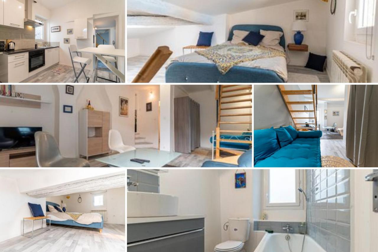 Le Charme Du Medieval Dans Un Appartement Cosy อิแยร์ ภายนอก รูปภาพ